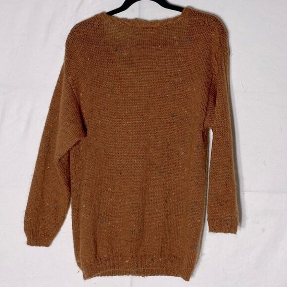 Women’s Ochre Soft Knit V Neck Sweater L - Picture 9 of 10